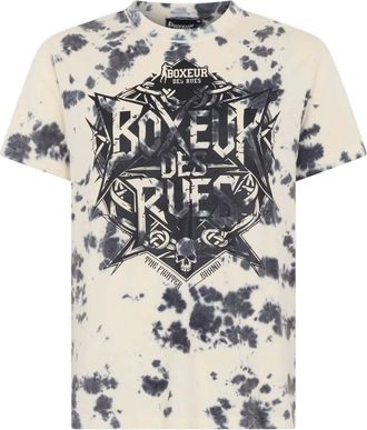 Boxeur Des Rues T-Shirt BOXEUR DES RUES BOXEUR DES RUES T-Shirt Graphic, Herren, Gr. M, ecru, Obermaterial: 100% Baumwolle CO., Shirts T-Shirt