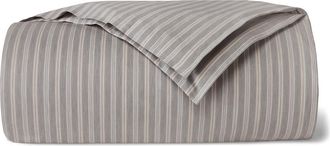 SFERRA Leranto Sateen Duvet Cover in Titanium at Nordstrom, Size Full