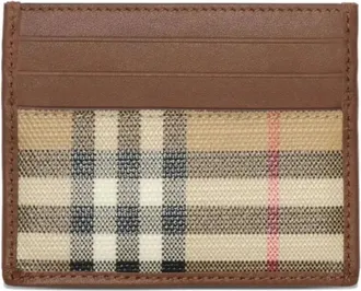 Burberry Tarjetero Check - Accessories - Hombre - Beige - ONE SIZE