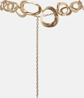 Zimmermann Alight gold-plated chain belt
