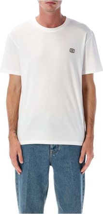 Valentino Garavani Minimalistische VLogo T-shirt - Heren - T-shirts - Wit - S - Katoen - Tops