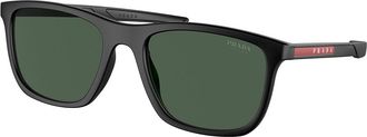 Prada PS10WS 1BO06U Mens Sunglasses Black Size 54