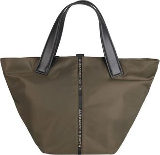 Alexander Smith Lauren Medium Tote - Dames - Shoppers - Groen - ONE Size - Nylon - Tassen