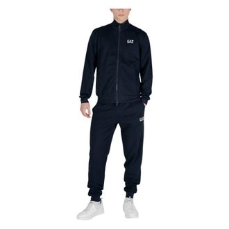 Emporio Armani 8Npv 60 Pjvrz Trainingspak - Heren - Trainingspakken - Blauw - 2XL - Katoen - Fitness