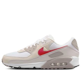 Nike Air Max 90 White College Grey University Red DM0029-113