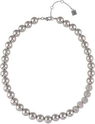 Shelli Segal Beaded Necklace in Silver at Nordstrom Rack