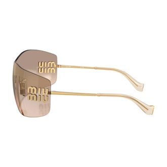 Miu Miu 0MUB53S-5AK20P44 Sunglasses - Gold