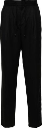 Brunello Cucinelli Double-Pleat Virgin-Wool Trousers - Mens - Viscose/Acetate/Virgin Wool/Cupro