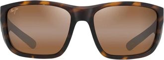 Maui Jim Sunglasses, unisex, Brown, Size: 60 MM Amberjack