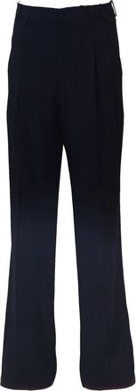 N&deg;21 Wijde broek - Dames - Wijde Broeken - Zwart - S - Broeken