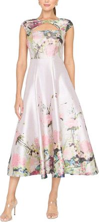 Kay Unger Augusta Tea Length Dress