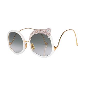 Anna-Karin Karlsson Rose et le R&ecirc;ve Sun - unisex - Accessoires - Grijs - Maat: 55 MM Zijde