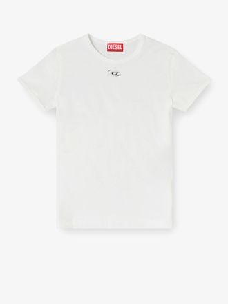 Diesel T-shirt T-UNCUTIESLONG-OD in misto cotone - DIESEL - gender_Woman