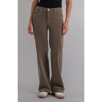 Kut from the Kloth Jean Mid Rise Wide Corduroy Pants in Rosemary at Nordstrom Rack, Size 18 (Similar To 14W)