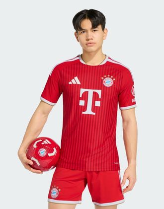 adidas adidas Performance - FC Bayern 26/27 Authentic - Maglia Home Better Scarlet/Bianco-Rosso