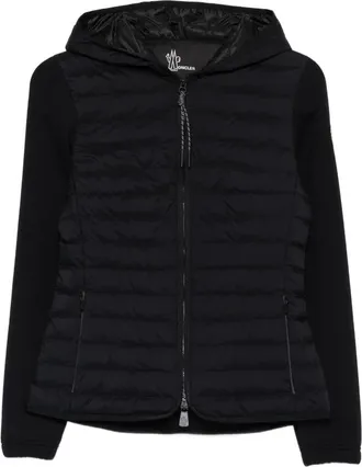Moncler Hooded Zip-up Cardigan