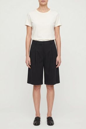 Brunello Cucinelli Black Tailored Culotte Shorts, Size XXS