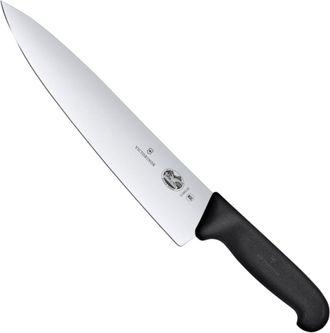 Victorinox by Swiss Army Cuchillo De Cocina Universal Fibrox Con Hoja Ancha, Longitud 250/380 Mm