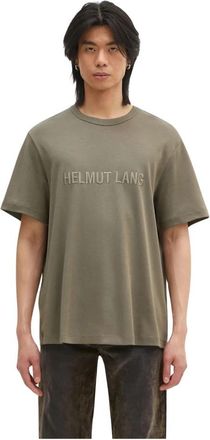 Helmut Lang T-Shirts - Heren - T-shirts - Groen - L - Tops
