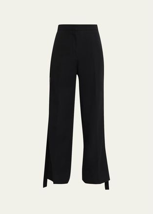 FFORME Virgin Wool Straight Pants