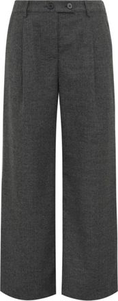 Lollys Laundry Pantaloni larghi - - Trousers - Donna - Grigio - M