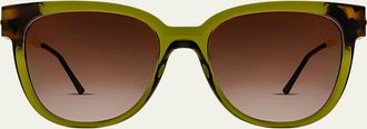 Thierry Lasry Flashy Acetate Square Sunglasses