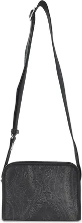 Etro Black Cotton Arnica Crossbody Camera Case-Uomo