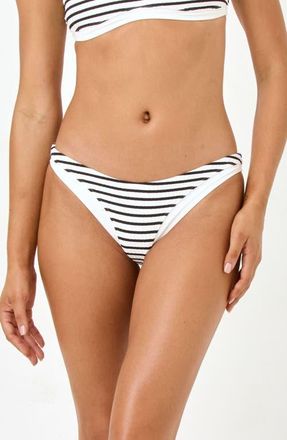 L*Space Alex Stripe Full Coverage Swim Bottoms in Sail Along Stripe at Nordstrom, Size X-Small