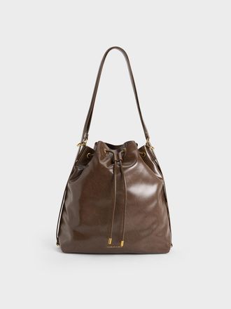 Charles & Keith Neva Two-Way Bucket Bag