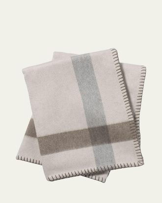 Sofiacashmere Double-Face Cashmere Throw Blanket, 56 x 72