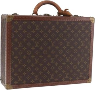 Louis Vuitton Vintage, unisex, Bruin, ONE Size, Pre-owned Weekend Bag