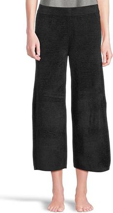 Barefoot Dreams Cozychic Ultra Lite(r) Crop Pant Womens Clothing Black : MD, Nylon/Viscose