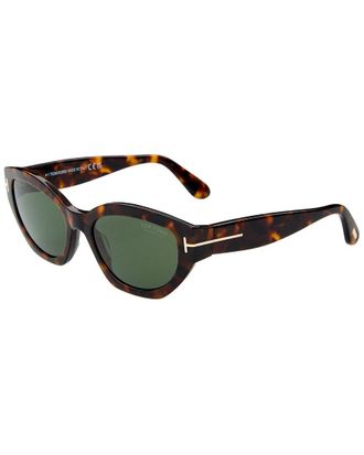 Tom Ford Womens Ft1086 55Mm Polarized Sunglasses