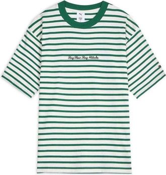 Puma x Monday Sleeping Club Stripe T-Shirt Warm White 638991-87