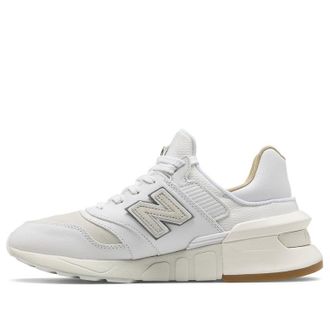 New Balance 997S White Saffiano Leather MS997RI