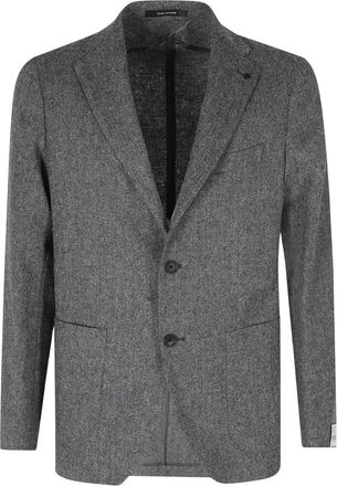 Tagliatore Montecarlo Blazer - Heren - Blazers - Grijs - 3XL - Wol - Jassen