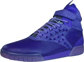 Reebok Classic EXO FIT HI Clean PM INT Patrick mohr Mens hi top Trainers V61161 Sneakers Shoes (UK 8 US 9 EU 42) Purple