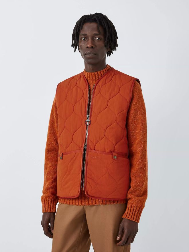 Barbour vest Orange online