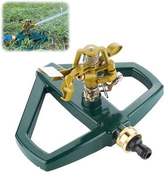 OEM Aspersor De C&eacute;sped Giratorio 360&deg; - Para &Aacute;reas Grandes Y Peque&ntilde;as, Aspersor De Jard&iacute;n Autom&aacute;tico Con Base Puntiaguda, Riego De Jard&iacute;n