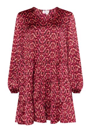 Izia Jurk Dames Roze Veelkleurig