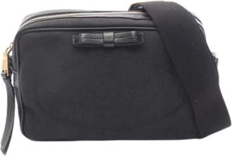 Prada Pre-owned Cross Body Bags, female, Black, Size: ONE SIZE Pre-owned Vintage Shoulder Bag