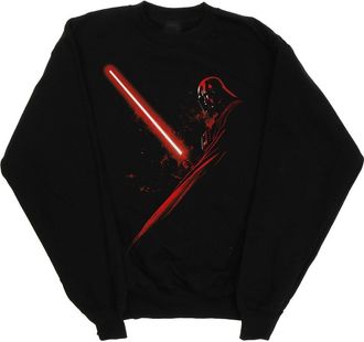 Star Wars Heren Darth Vader Lichtzwaard Sweatshirt (Zwart)