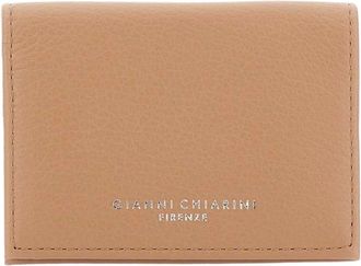 Gianni Chiarini Wallets & Cardholders, female, Beige, Size: ONE SIZE Dollaro Card Holder