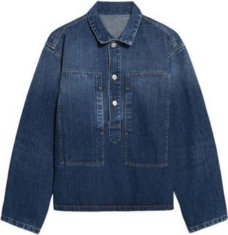 Fortela Fuego Cotton Overshirt in D470 at Nordstrom, Size X-Large