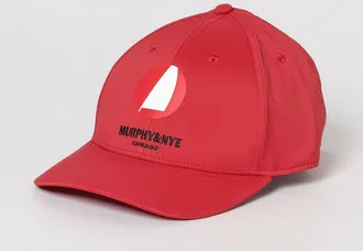 Murphy & Nye Cappello da baseball in tessuto tecnico con logo ricamato e visiera