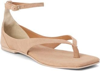 Matisse Footwear Kerry Ankle Strap Sandal in Tan Suede at Nordstrom, Size 10