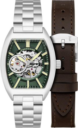Earnshaw Beauchamp Automatic Green Dial Mens Watch ES-8310-33