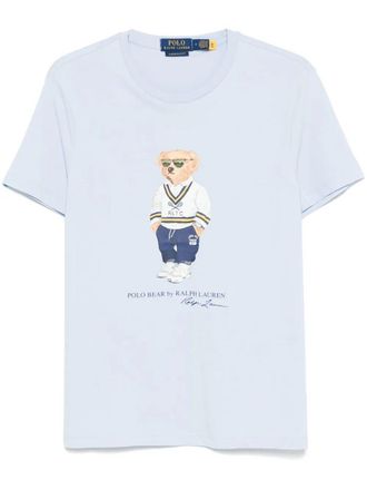 Polo Ralph Lauren Custom Slim Fit Polo Bear Jersey T-Shirt Clothing