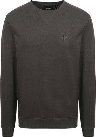 Lyle & Scott Uniseks Sweatshirt met tonaal adelaarslogo voor volwassenen (Donkergrijs)