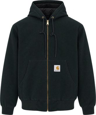 Carhartt Work in Progress Raven Heavy Cotton Canvas Hooded Jacket